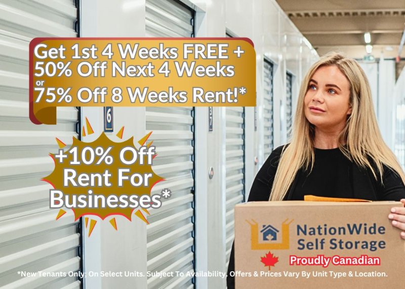 NationWide Self Storage - Surrey Promotion